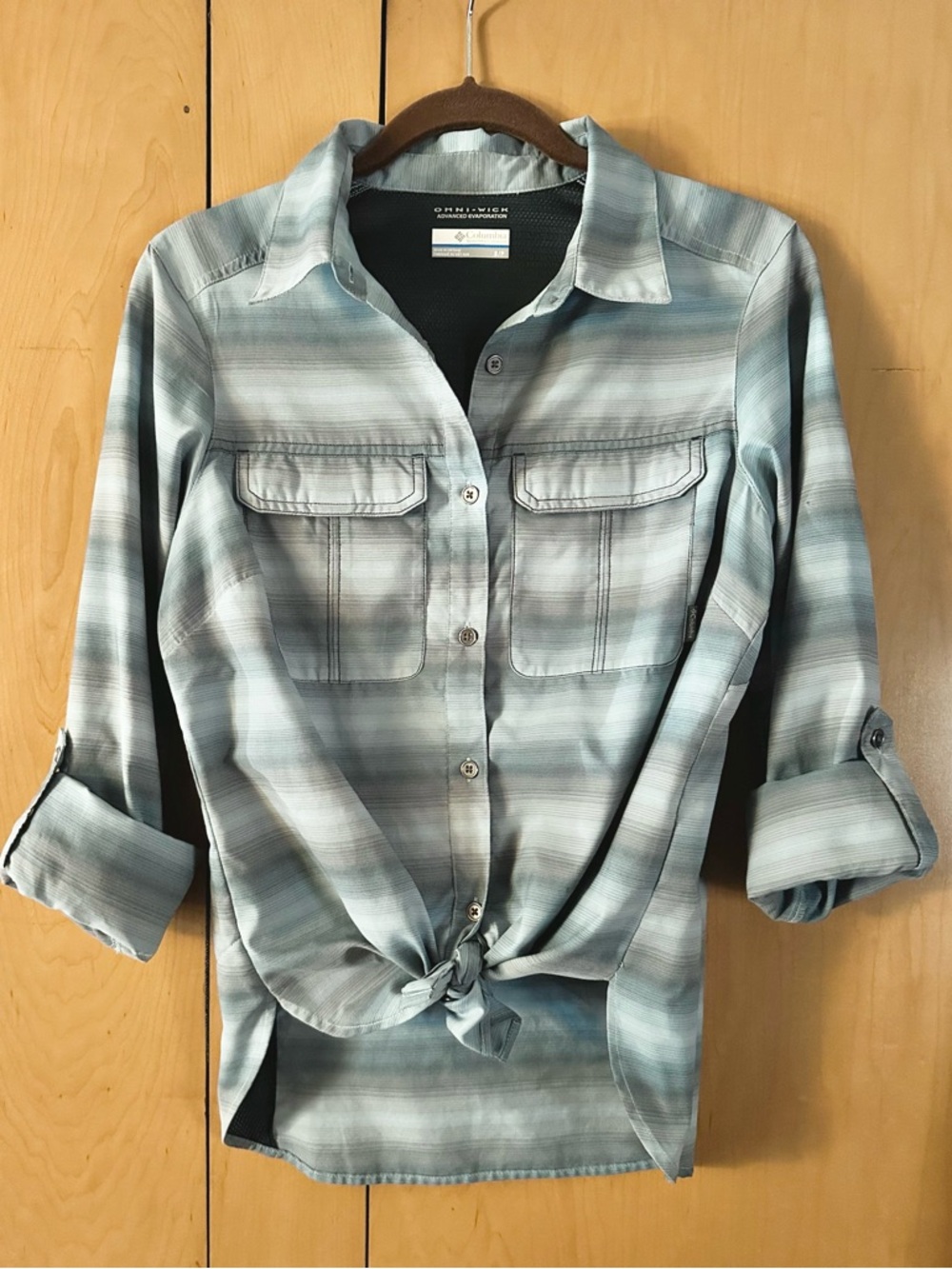 Columbia Women’s Pilsner Peak Novelty Button-front Shirt Size S - Picture 4 of 13